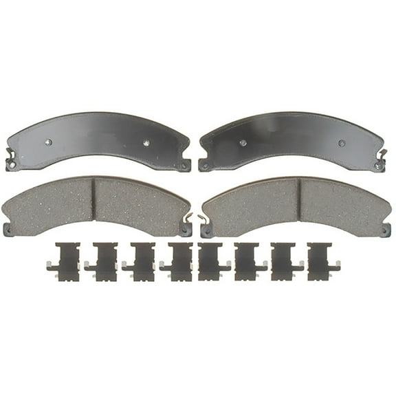 Disc Brake Pad Set Fits select: 2011-2019 CHEVROLET SILVERADO, 2011-2019 GMC SIERRA