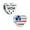 Silver-Tone, variant on Womens Sterling Silver Heart Shape  Patriotic USA Flag Words Military Mom Charm Bead for Bracelet
