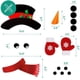 thumbnail image 3 of Juego de 16 imanes para nevera con diseño de muñeco de nieve, lindos y divertidos imanes para nevera, decoraciones navideñas para nevera, puerta de metal, garaje, gabinetes de oficina, 3 of 8