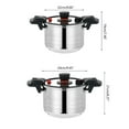 thumbnail image 3 of CIYISON Saving Family Size Pressure Cooker Multifunctional Cookware Soup Meat Pots, 3 of 20