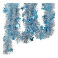 thumbnail image 3 of AMLESO Christmas Tinsel Garland 5.9 ft Staircase Birthday Christmas Tree Decoration With Star, 3 of 8