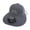 Grey, variant on Solar Rechargeable Peaked Cap, Solar-Powered Baseball Cap with Built-in Fan, USB Rechargeable Outdoor Sun Visor Hat