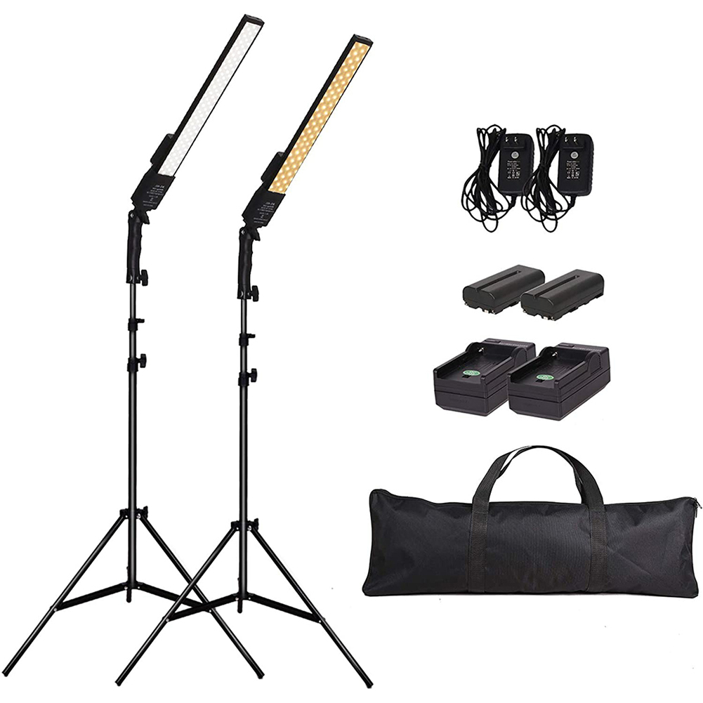 Led Video Light Battery Powered Photography Light Portable Handheld