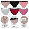 thumbnail image 3 of Minnieouse Calzoncillos de mujer de 12 piezas, ropa interior de repuesto de cintura media, ropa interior transpirable de punto reutilizable para Type2 NO2, 3 of 6