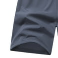thumbnail image 5 of lmcalzta Mens Hiking Shorts with Zipper Pockets Drawstring Elastic Waist Summer Casual Camping Gym Athletic Shorts, 5 of 8