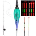 thumbnail image 4 of Boya Recordatorio Picadura Pez Altamente Sensible Flotador Pesca LED Color, 4 of 9
