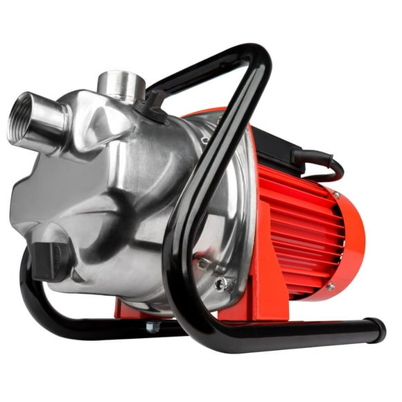 3/4 HP Stainless Steel Sprinkler Utility Pump - with Garden Hose Adapter