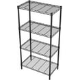 4 Shelves Wire Shelving Unit Adjustable Storage Shelving Shelves for