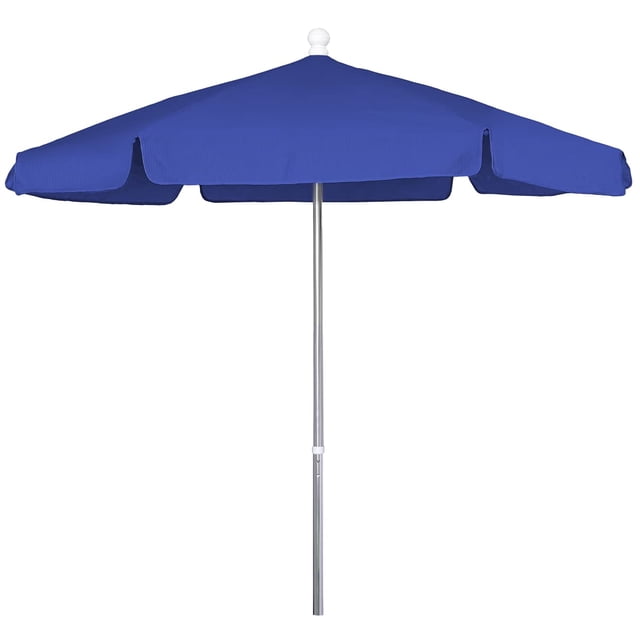 Umbrella FiberBuilt Home, hexagonal, 7.5 pulgadas, para jardín, patio, color azul