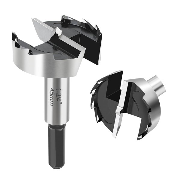 Broca Forstner RURITKIT de 45 mm para madera contrachapada y plástico