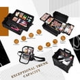thumbnail image 2 of Estuche de maquillaje Stagiant Rolling 4 en 1 con bolsa de cosméticos y ruedas, 2 of 7