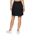 thumbnail image 3 of RBX Active Women's Golf/Tennis Woven Longer Length Flat Front Skort With Pockets, 3 of 6