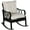 Brown#8, variant on Patio Furniture Outsunny Patio Wicker Adirondack Chair with Ottoman, Outdoor Fire Pit Chair with Cushions, High-Back, Large Seat & Armrests for Deck, Garden & Backyard, Dark Blue,Patio Chairs