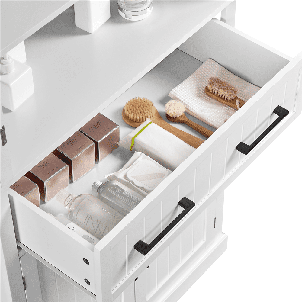Renwick 72.5 inch H Kitchen Pantry Cabinet, White