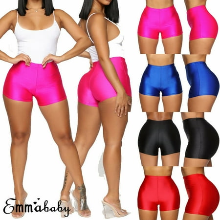 SUNSIOM Women Stretch Biker Bike Shorts Workout Spandex Leggings Knee Length S M L XL
