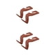 thumbnail image 3 of Riwesomey Suspensión del respaldo del asiento del vehículo Ganchos universales Titular Interior 2 piezas Marrón 2 uds marrón 2piezas Riwesomey CBP312587, 3 of 5