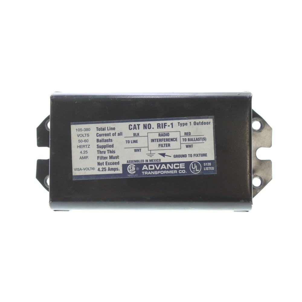 Advance Ballast RIF1 Outdoor Radio Interference Filter for Ballasts