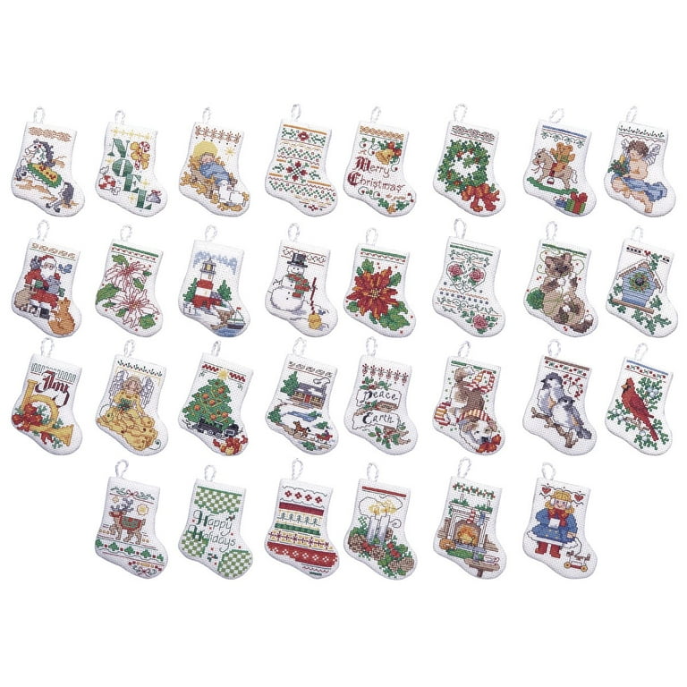 Bucilla Country Christmas Counted Cross Stitch Christmas
