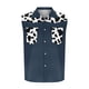 thumbnail image 5 of Camiseta sin mangas con cuello vuelto para hombre, estilo informal, con estampado del Día de la Independencia, cuello vuelto, sin mangas, bolsillos, deportiva, de poliéster, 5 of 5