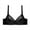 Black, variant on Plus Size Lace Bras for Women No Underwire Comfort Seamless Bra Wireless Push Up Lace Mesh Bra Lifting Bras