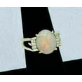 thumbnail image 3 of Lakshya Jewel LLC 2.80Ct Oval Cut White CZ Halo Women's Engagement Ring 14K Yellow Gold Finish, 3 of 5