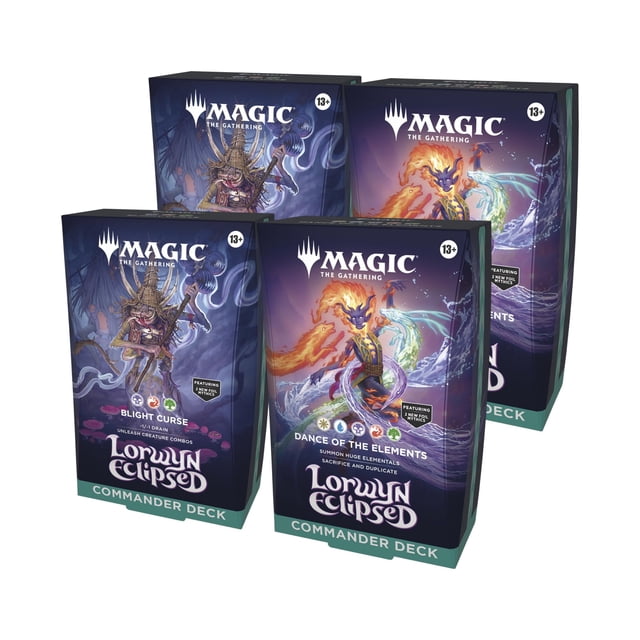 Magic: the Gathering Lorwyn Eclipsed - Ensemble de Decks de Commandant / 2 de Chaque Deck
