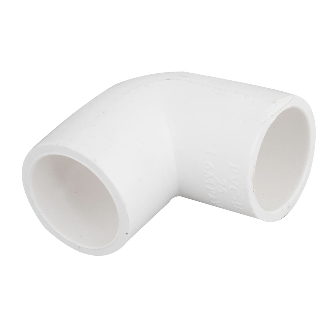 Unique Bargains PVCU Right Angle 25mm Inner Dia Water Pipe Fittings