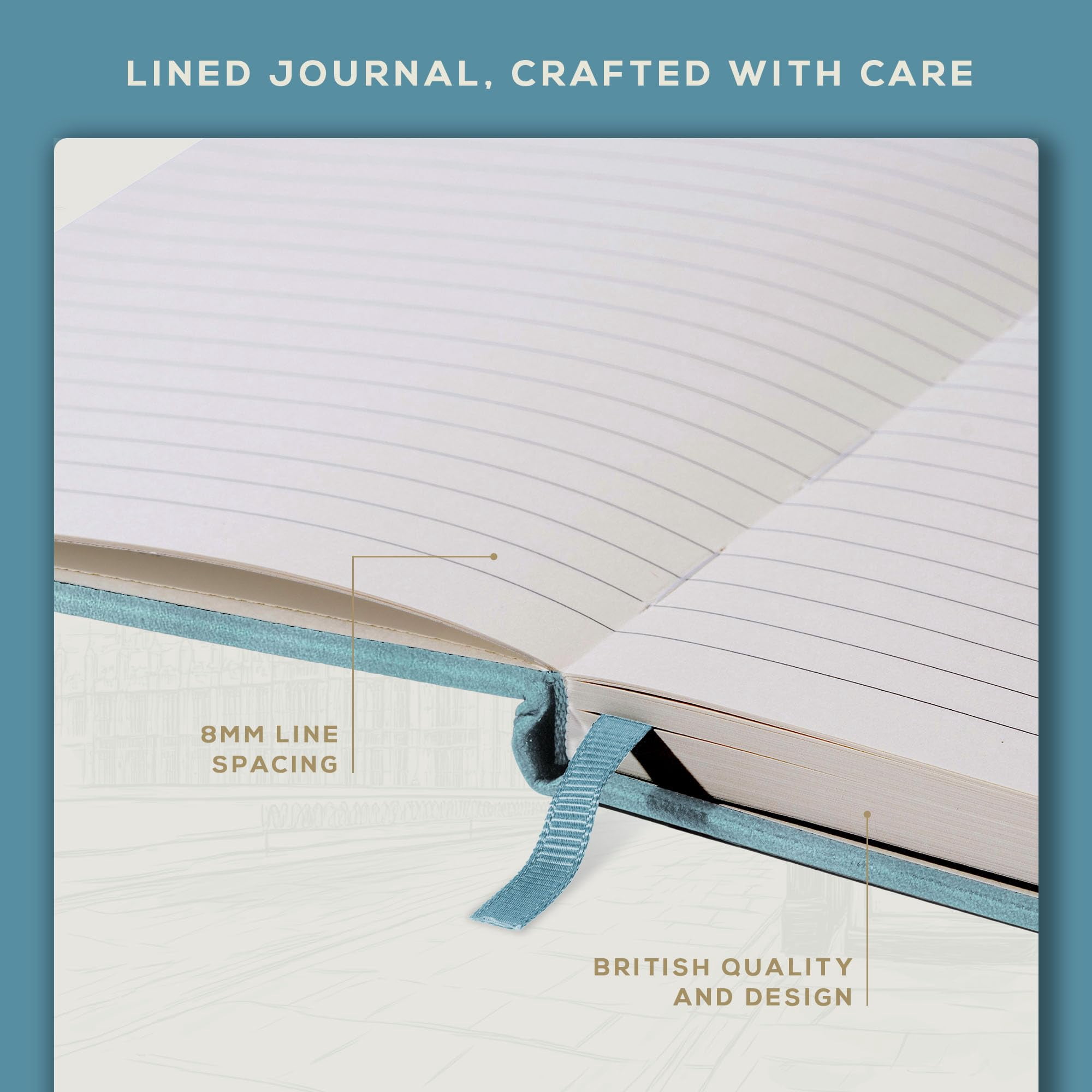 Large Lined Journal Notebook  8.5" X 11.5" (a4) Hardcover Vegan Leather Executive Diary For Work Thick 120gsm Paper Lay-flat Binding Gift Box