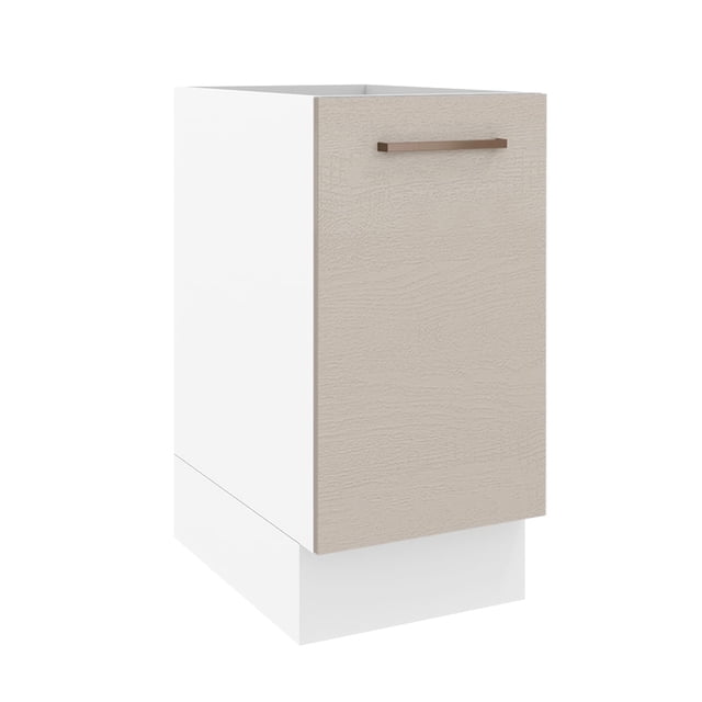 Mueble de Cocina 35 x 60 cm 1 Puerta (Sin Tablero) Agata Madesa Blanco/Crema