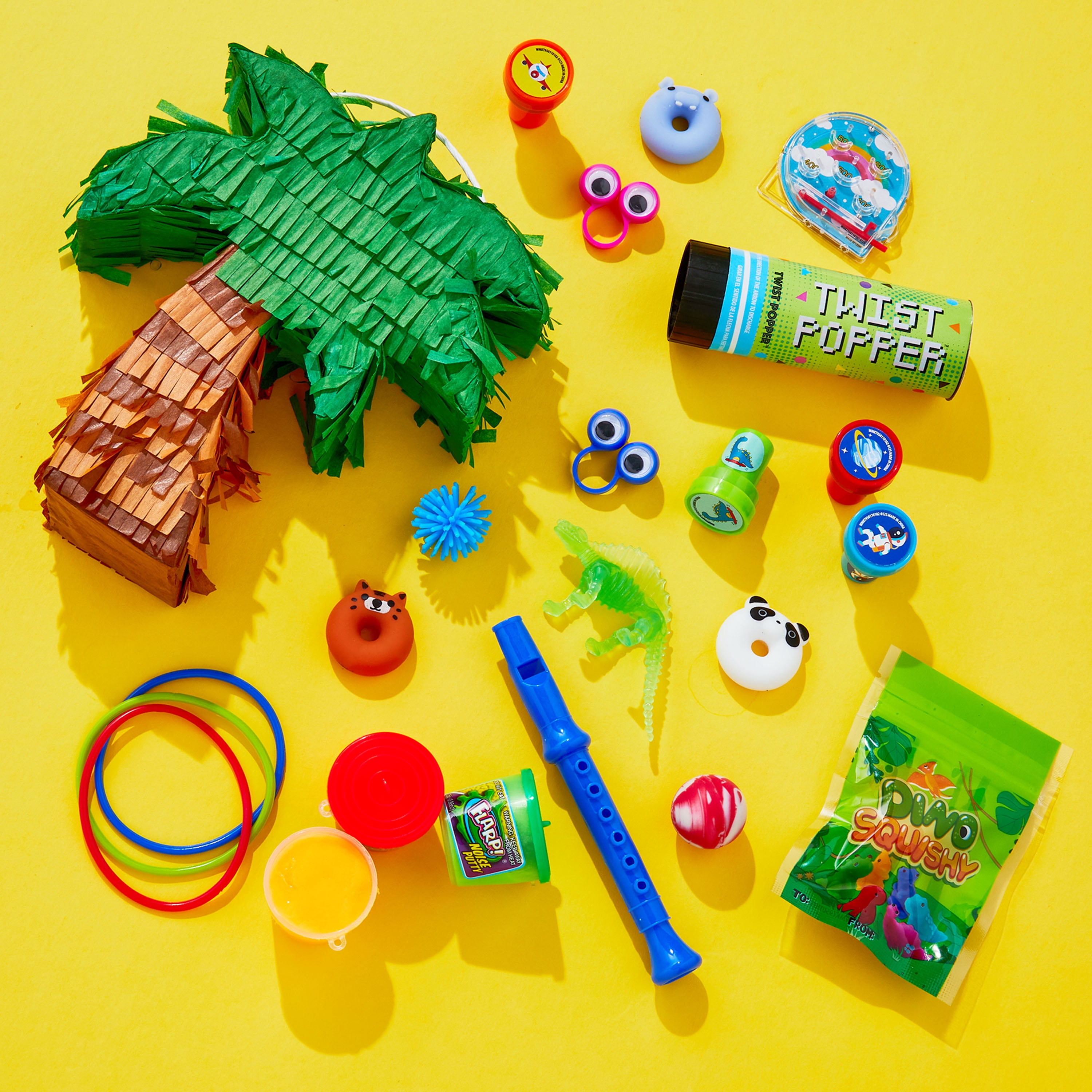 (6 pack) 6 Count, Multicolor Marble Bouncy Balls, Party Favors, by Way To Celebrate
