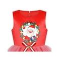 thumbnail image 5 of Girls Dress Christmas Santa Holiday New Year Party 5 Years, 5 of 7