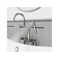 thumbnail image 4 of Pfister LG6-3TBY Tisbury Wall Mount Tub Filler with Hand Shower, Tuscan Bronze, 4 of 7