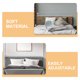 thumbnail image 2 of FELTECHELECTR 2 piezas de relleno para cabecero de cama, almohada para colchón, cubrecolchón, tamaño completo, almohada para cabecero de cama, cuña para el espacio entre el colchón y el cabecero., 2 of 5