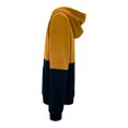 thumbnail image 4 of Sudadera George Talla 16 con Capucha 2 Bloques Negro con Amarillo, 4 of 4