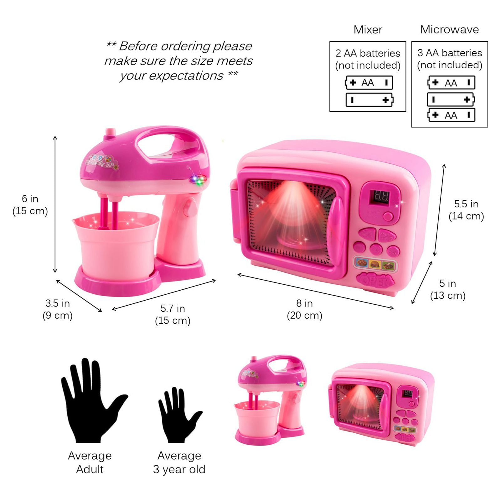 Play@Home Microwave Oven Toy ❤ Cooking Play Set For Kids ❤ Make