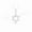 White, variant on Star Of David Pendant Necklace 18" Inches Cabel Chain Jewelry Gift For Women 14K Yellow Gold Plating 925 Sterling Silver