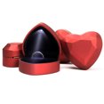 thumbnail image 3 of KMYY Heart Shape LED Light Ring Holder Box Proposal Wedding Band Display Storage Case, 3 of 8