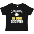thumbnail image 3 of Inktastic Congrats My Daddy Graduated with Cap Boys or Girls Baby T-Shirt, 3 of 5