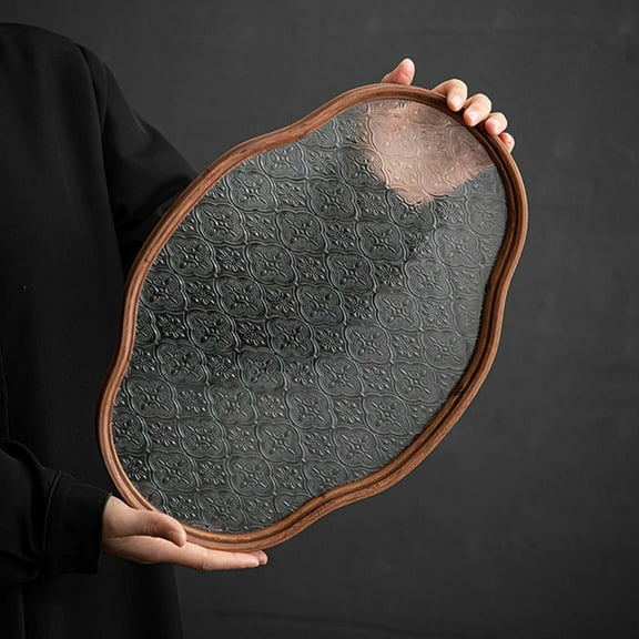 SEWCHICS decorative tray Bamboo Storage Women Hotel 1Pcs