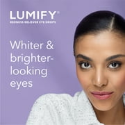Lumify Eye Drops for Redness Relief and Whiter and Brighter Looking Eyes, .08 fl oz (2.5 ml)