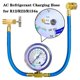 thumbnail image 4 of For A/C Refrigerant System Refrigerator Freon Recharge Hose with Gauge Kit R134A R12 R22,With BPV31 Piercing Tap Valve, 4 of 5