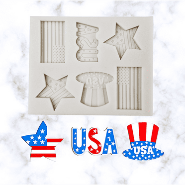 4th Of July Silicone Mold