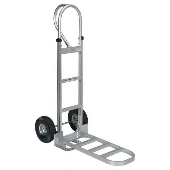 Vestil Manufacturing APHT-500A Aluminum P-Handle Hand Truck - Pneumatic