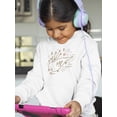 thumbnail image 2 of Cute Axolotl Sketch Hoodie Juniors -Image by Shutterstock,  Small, 2 of 4