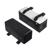 Office Chair Arm Pads, 2pcs Office Chair Arm Cover Office Chair Pads Long 4in Thick Armrest Cushion, Black