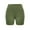 Green, variant on Women’s High Waist Yoga Pants Butt Lift Ruching Sport Short Shorts Gym Workout Leggings