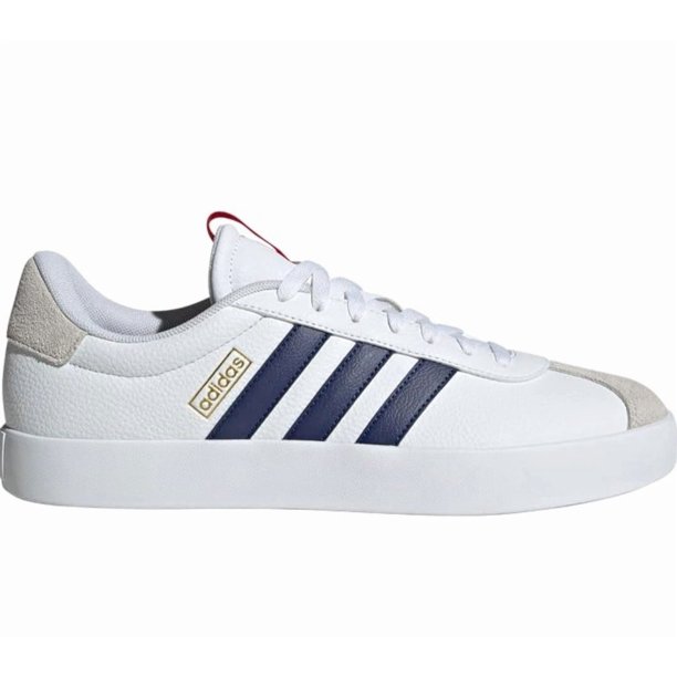 Ad-id-as Men’s VL Court 3.0 Shoes Sneaker White Suede Size 10, NEW
