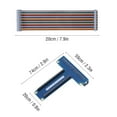 thumbnail image 1 of Garosa T-Type GPIO Rallonge + 40pin Ruban Câble Plat pour Framboise Pi 1b + 2b / 3B, GPIO pour Framboise Pi, Adaptateur GPIO, 1 of 8