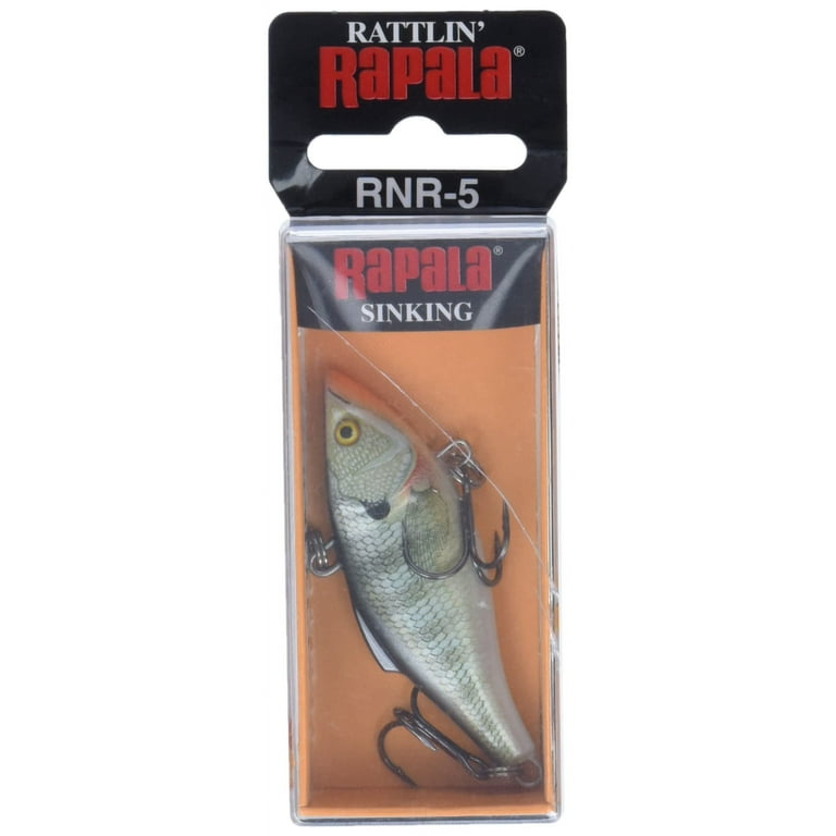 Rapala Rattlin 05 Fishing Lure (Bluegill, Size- 2), 2, RNR05BG