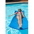 thumbnail image 6 of Cococabana 74 inch Foam Pool Float with Headrest – Vinyl Coated Luxury Float for Pool & Lake – Available in Pink, Pink Stripes, Pacific Blue, Pacific Blue Stripes – 1.5", 2", or 2.5" Thick, 6 of 8